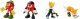 Figurka Sonic SONIC figures 3-pack 6,5 cm 7