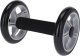 Koopman Trenażer koła do ćwiczeń core trening wheels czarne 2 szt 1