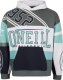 O Neill Męska bluza O'neill Collegiate Progressive Hoodie aqua sea colour block rozmiar S 1