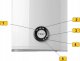 Bojler Sourcing ELECTRIC WATER HEATER BELLISLIMO LITE 80 8