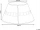 Beliani Osłona z trawy morskiej na stojak pod choinkę ⌀ 49 cm naturalna MARCHE 9