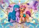 Trefl PUZZLE 100 Glitter MLP Błyszczące kucyki 14831 1