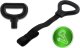 Neo-Sport NeoSport Pistolet do masażu ciała 5 nakładek NS-502  czarny 6