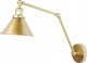 Kinkiet Beliani Zestaw 2 metalowych lamp ściennych złoty NARVA 5