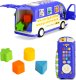 Ricokids Zabawka edukacyjna Autobus RK-741 Ricokids niebieski 8