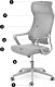Krzesło biurowe Sofotel Labi Biało-szare 7