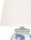 Lampa stołowa Beliani Lampa stołowa porcelanowa biało-niebieska BELUSO Lumarko! 11