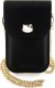 Sourcing Hello Kitty Handbag HKOWBPGHDLMK black/black Leather Metal Logo Chain 1