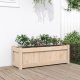 vidaXL vidaXL Donica ogrodowa, 90x31x31 cm, lite drewno sosnowe 1