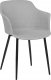 Beliani Zestaw 2 krzeseł jasnoszary ELIM 4