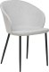 Beliani Zestaw 2 krzeseł jasnoszary MASON 2