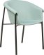 Beliani Zestaw 2 krzeseł do jadalni miętowy AMES 2