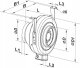 Vents INLINE CENTRIFUGAL FAN VENTS VKMZ 200 3