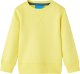 vidaXL Bluza dziecięca, jasnożółta, 116 1