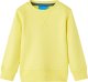 vidaXL Bluza dziecięca, jasnożółta, 104 1