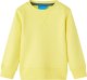 vidaXL Bluza dziecięca, jasnożółta, 92 1