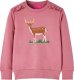 vidaXL Bluza dziecięca, z jelonkiem, malinowa, 92 1