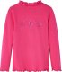 vidaXL Koszulka dziecięca z długimi rękawami, baletnice, jaskrawy róż, 128 1