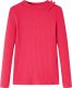 vidaXL Koszulka dziecięca z długimi rękawami, jaskrawy róż, 92 1