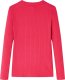 vidaXL Koszulka dziecięca z długimi rękawami, jaskrawy róż, 92 2