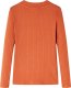 vidaXL Koszulka dziecięca z długimi rękawami, palony pomarańcz, 104 2