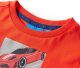 vidaXL Koszulka dziecięca z długimi rękawami, wyścigówki, żywy pomarańcz, 116 3