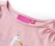 vidaXL Koszulka dziecięca z długimi rękawami, z łabędziem, jasny róż, 116 3