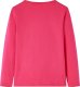 vidaXL Koszulka dziecięca z długimi rękawami, z wiewiórką, jaskrawy róż, 140 2