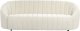 Beliani Sofa 3-osobowa welurowa złamana biel MALUNG 1