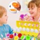 Woopie Układanka Jajka Montessori - Dopasuj Kształty i Kolory Lumarko! 3