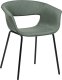 Beliani Zestaw 2 krzeseł do jadalni zielony ELMA 3