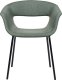 Beliani Zestaw 2 krzeseł do jadalni zielony ELMA 4