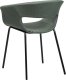 Beliani Zestaw 2 krzeseł do jadalni zielony ELMA 5