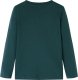 vidaXL Koszulka dziecięca z długimi rękawami, Winner, ciemna zieleń, 104 2