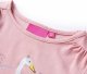 vidaXL Koszulka dziecięca z długimi rękawami, z łabędziem, jasny róż, 104 3