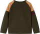 vidaXL Bluza dziecięca, kolor ciemne khaki i camelowy, 116 1