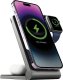 Ładowarka Energea Energea MagTrio składana ład. indukcyjna 3w1 15W Fast Charging szary/gunmetal MagSafe 1