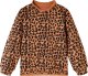 vidaXL Bluza dziecięca w panterkę, jasny koniak, 92 1