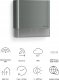 Steinel Czujnik ruchu i zmierzchu IS 180 DIGI BASIC Bluetooth MESH IP54 antracytowy 7