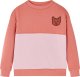vidaXL Bluza dziecięca z blokami kolorów i kotkiem, różowa, 92 1