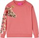 vidaXL Bluza dziecięca z żyrafą z cekinów, stary róż, 92 1
