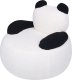 Beliani Fotel dziecięcy boucle panda biały z czarnym VIBY 4