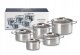 le creuset Le Creuset 3-Ply 3Ply five-piece fivepiece saucepan set stainless steel (96209400001000) 2