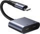 Joyroom Adapter DAC 2w1 Joyroom SY-L02 Lightning / 2xLightning czarny 1