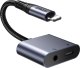 Joyroom Adapter DAC 2w1 Joyroom SY-L01 Lightning / Lightning, mini jack 3.5mm czarny 2