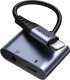 Joyroom Adapter DAC 2w1 Joyroom SY-L01 Lightning / Lightning, mini jack 3.5mm czarny 3