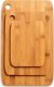 Deska do krojenia MPLCo Zestaw 3 Bambusowych Desek do Krojenia Naturalne 1