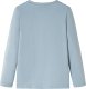 vidaXL Koszulka dziecięca z długimi rękawami, piłka nożna, jasnoniebieska 104 2