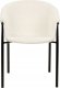 Beliani Zestaw 2 krzeseł do jadalni boucle biały AMES 5