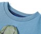 vidaXL Bluza dziecięca, nadruk z gorylem, niebieska, 104 2